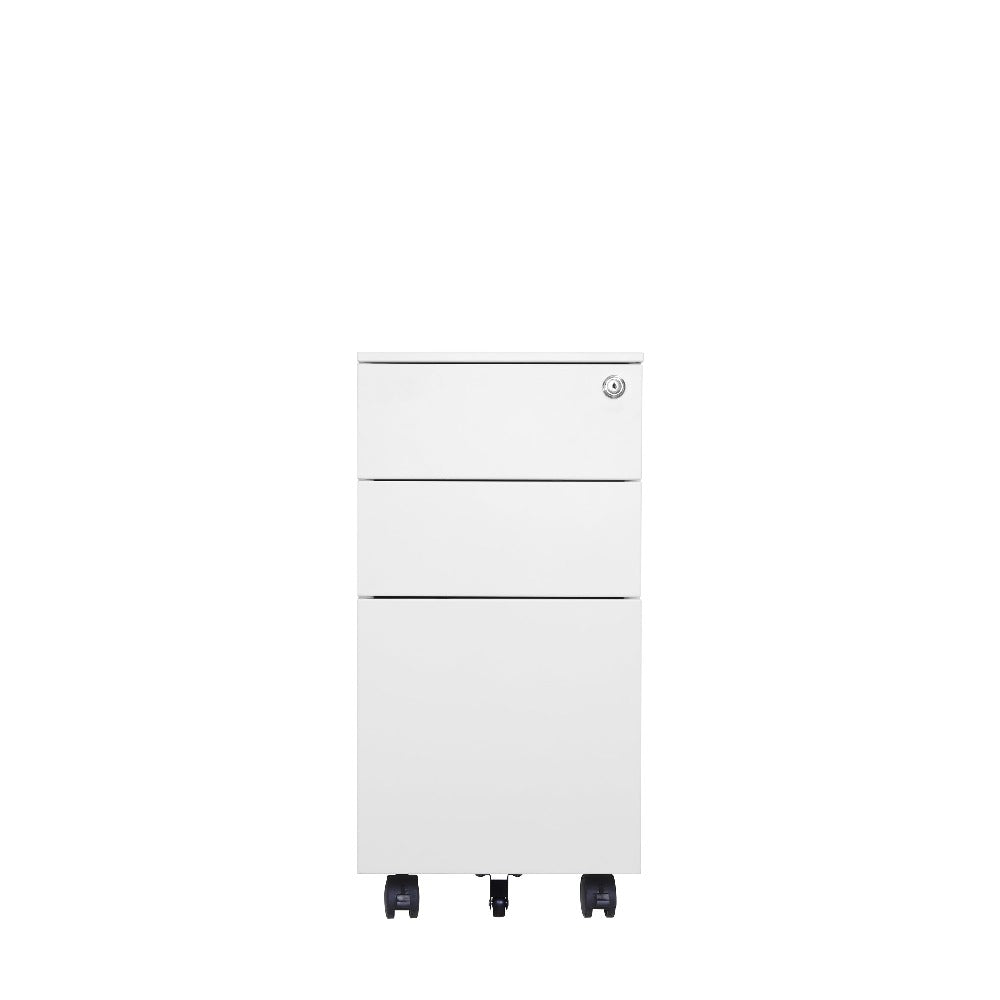 Mobile Pedestal 3 drawer White Mobile Pedestal 3 drawer White