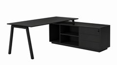 Aero L-Shaped Executive Desk