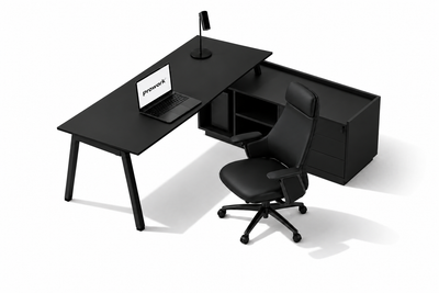 Aero L-Shaped Executive Desk