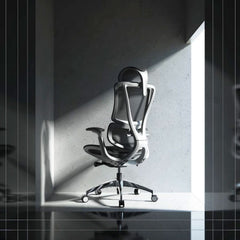 Pebble Grey Executive Ergonomic Chair